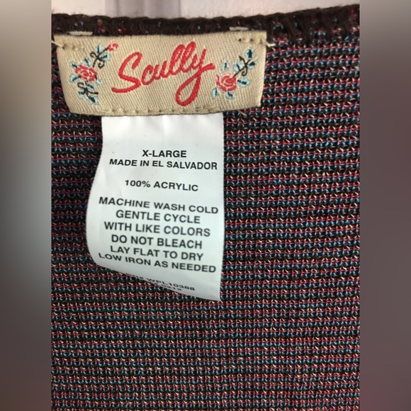 Scully Lightweight Sweater Size XL NWT - Picture 3 of 3